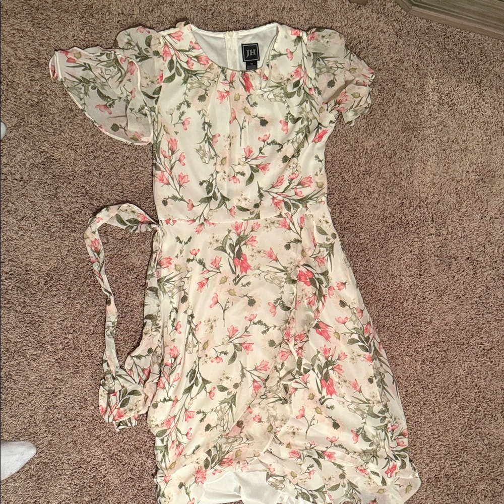 Oh Floral Dress with Puff Sleeves
